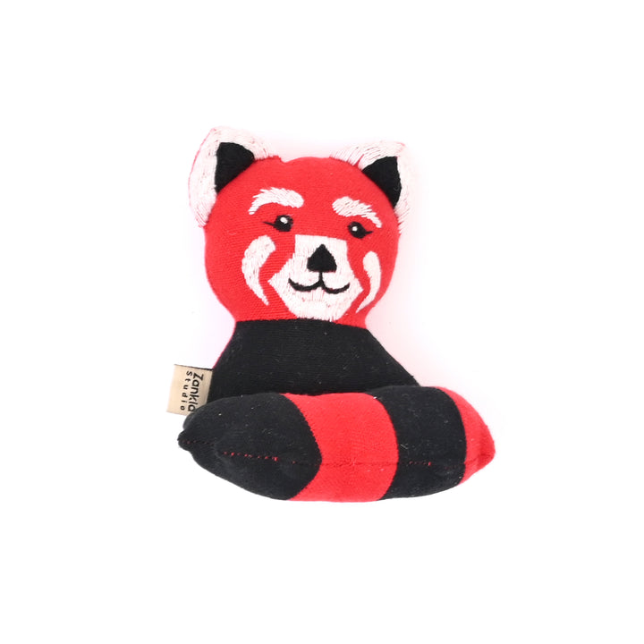 Adorable Handmade Red Panda Plush Toy | Sustainable Play & Unique Decor