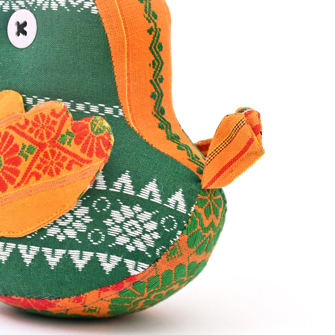 Handmade Soft Toy | Artisan-Crafted with Cotton & Nature-Inspired Colors