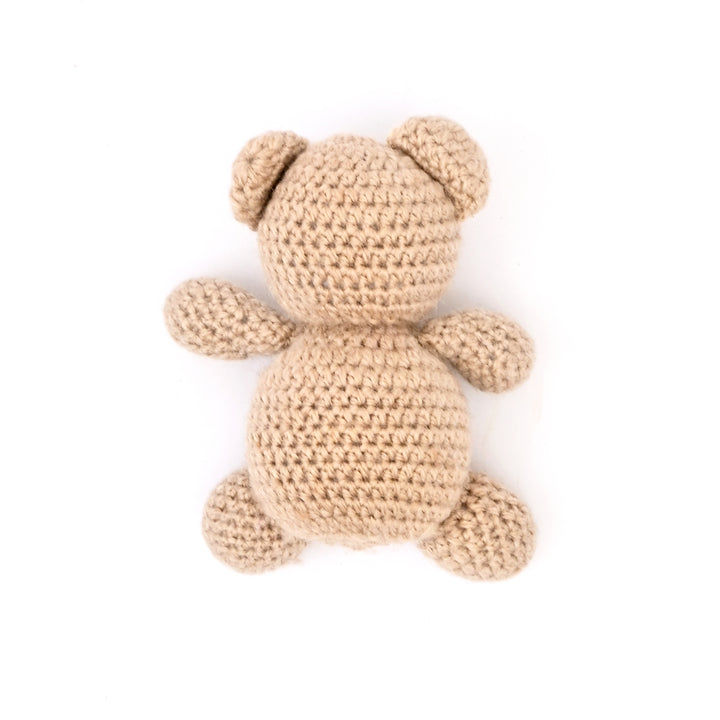 Artisan Crochet Teddy Bear | Soft Woolen Cotton Toy for Gifting