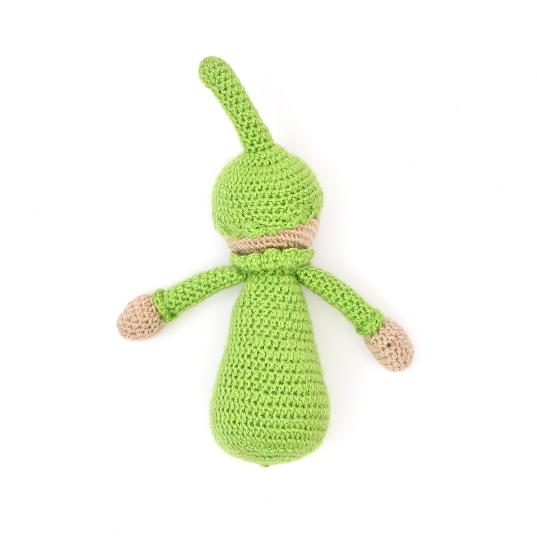 Artisan Crochet Tikki Doll | Soft Woolen Cotton Toy for Gifting