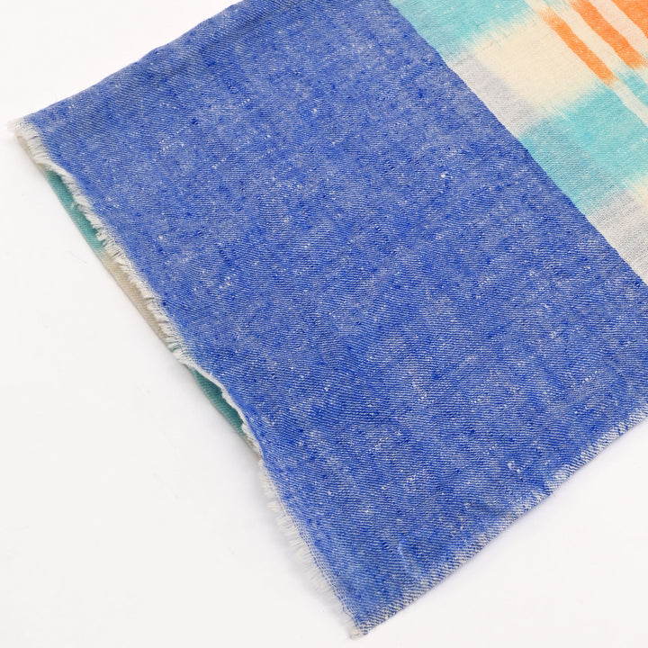 Authentic Himalayan Pashmina Shawl | Ikat Design 28"x80"