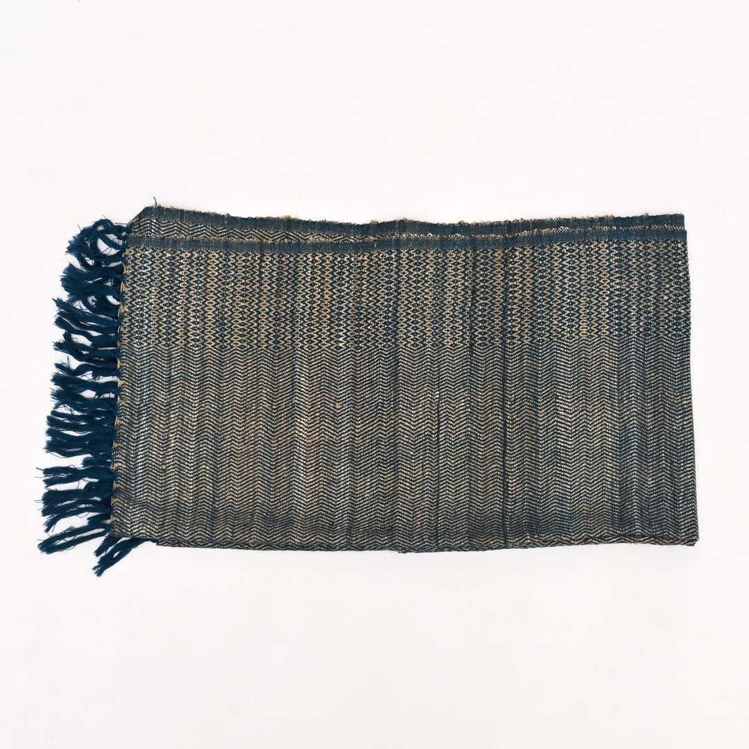 Handwoven Tussar Silk Wool Stole | 74"x26"