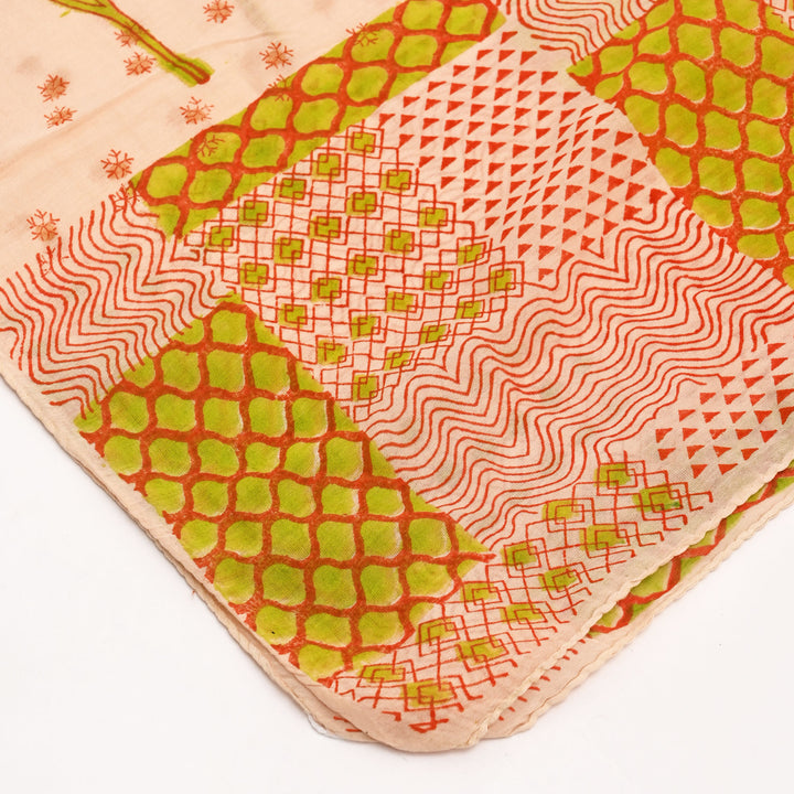 Sanganeri Hand Block Print Scarf