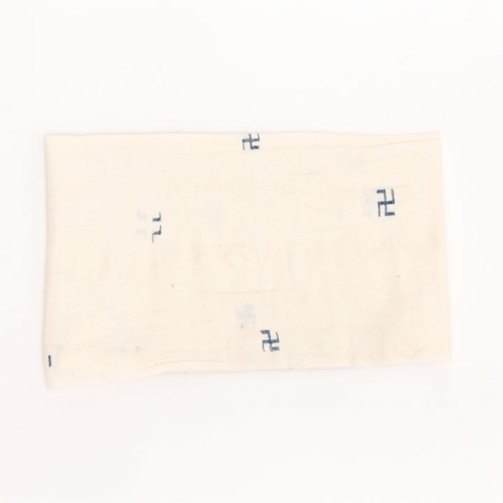 Handwoven Cotton Stole | Traditional Uttarakhand Design, 100% Cotton-80X32"