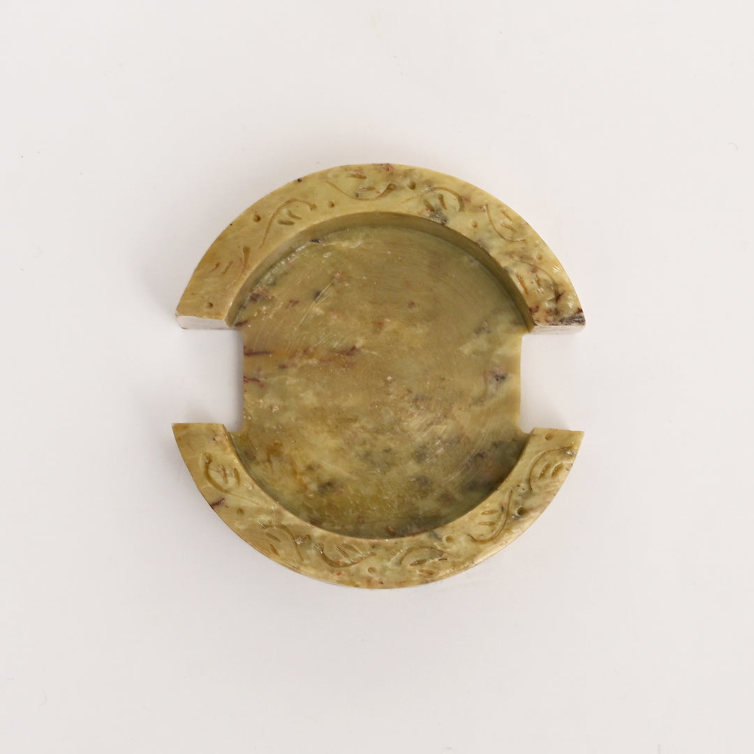 Handcrafted Elephant Soapstone Coaster Set
