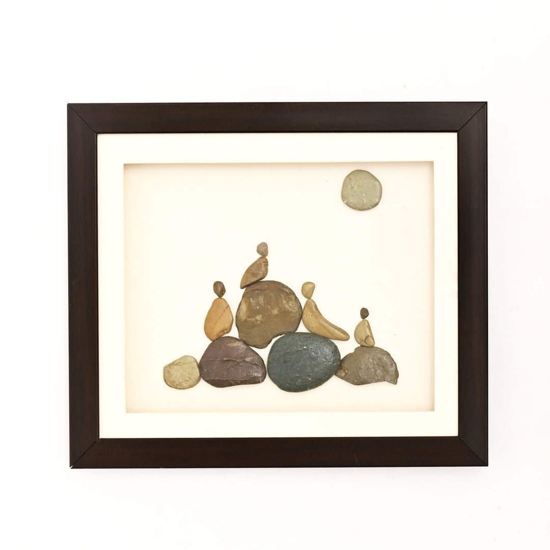 Stone & Pebble Craft | Mixed Media Art