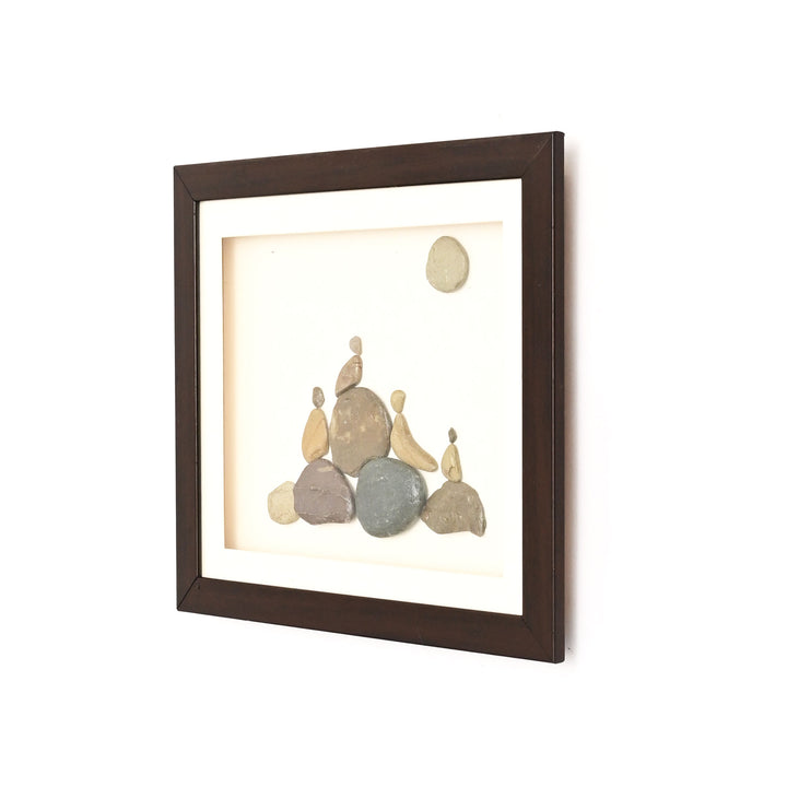 Stone & Pebble Craft | Mixed Media Art