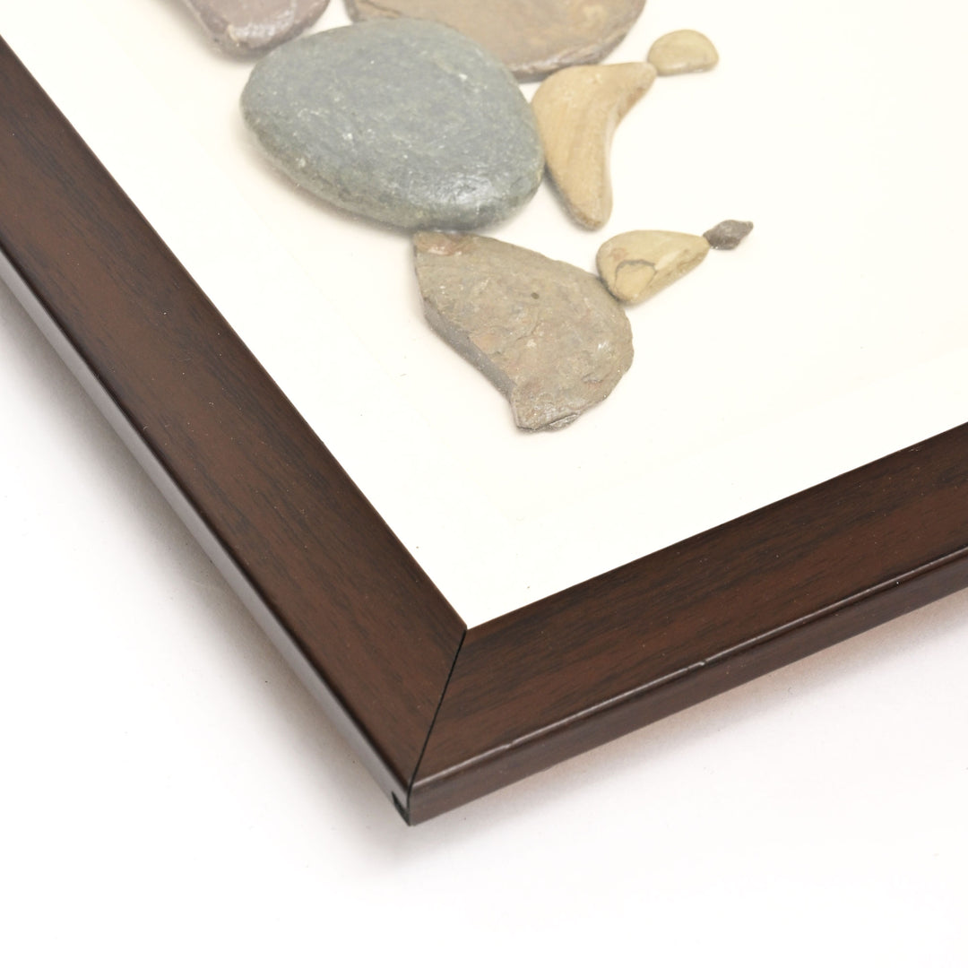 Stone & Pebble Craft | Mixed Media Art