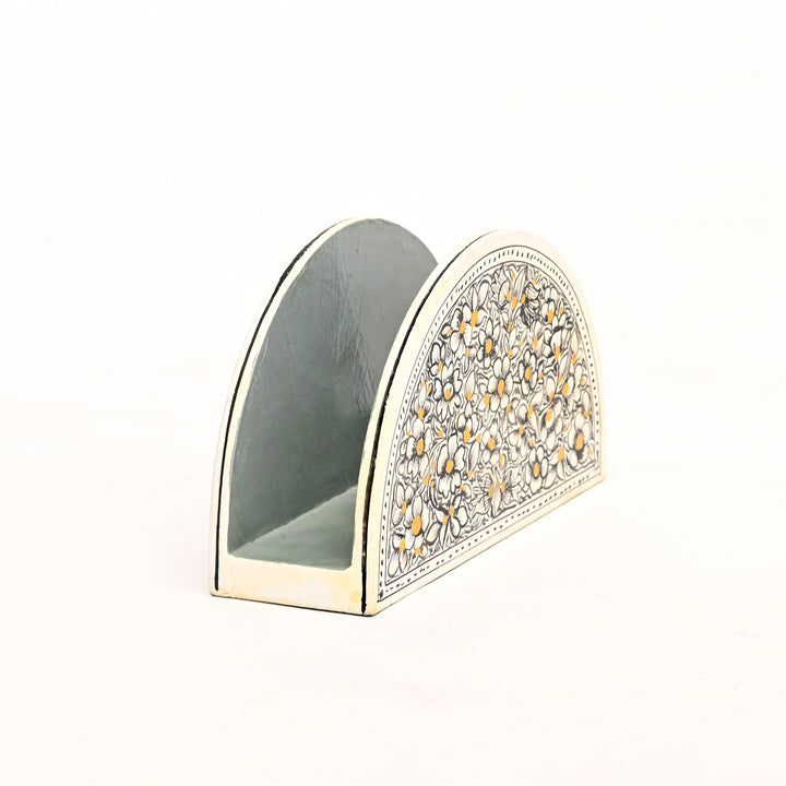 Handcrafted Wooden Tissue Paper Holder | Elegant & Functional Tabletop Organizer