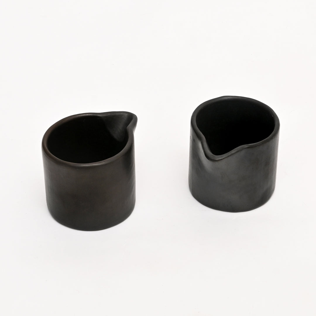 Black Serpentinite Stone & Weathered Clay Mug | Earthy Elegance in Every Sip