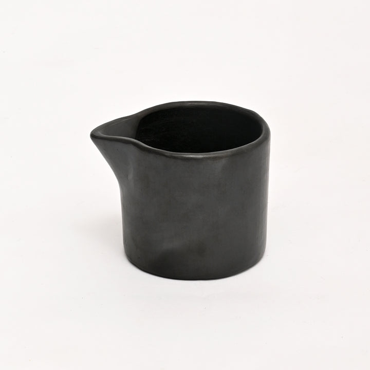 Black Serpentinite Stone & Weathered Clay Mug | Earthy Elegance in Every Sip