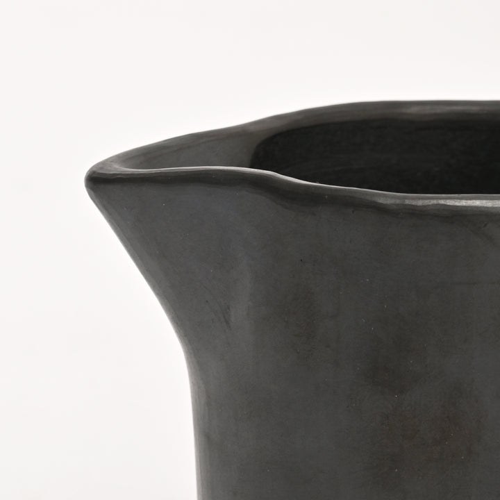 Black Serpentinite Stone & Weathered Clay Mug | Earthy Elegance in Every Sip