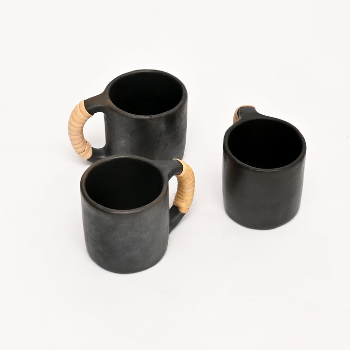 Serpentinite Stone Tea Set with Tray | Natural Clay Teapot Cups Heat Retain