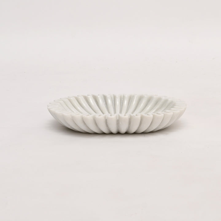 Handcrafted Marble Urli Decorative Bowl