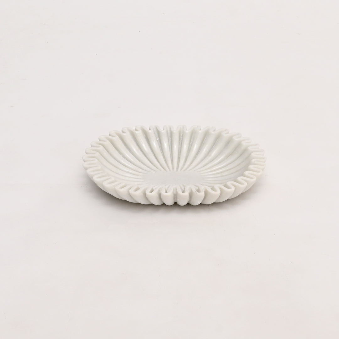 Handcrafted Marble Urli Decorative Bowl