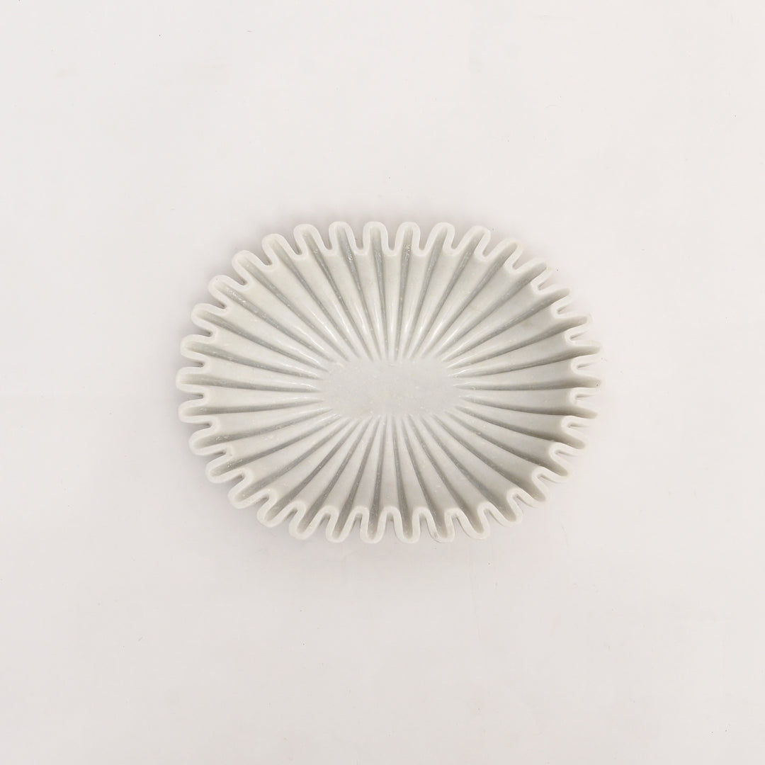 Handcrafted Marble Urli Decorative Bowl