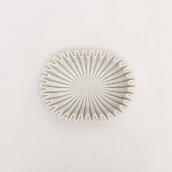 Handcrafted Marble Urli Decorative Bowl