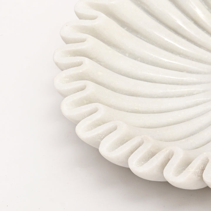 Handcrafted Marble Urli Decorative Bowl