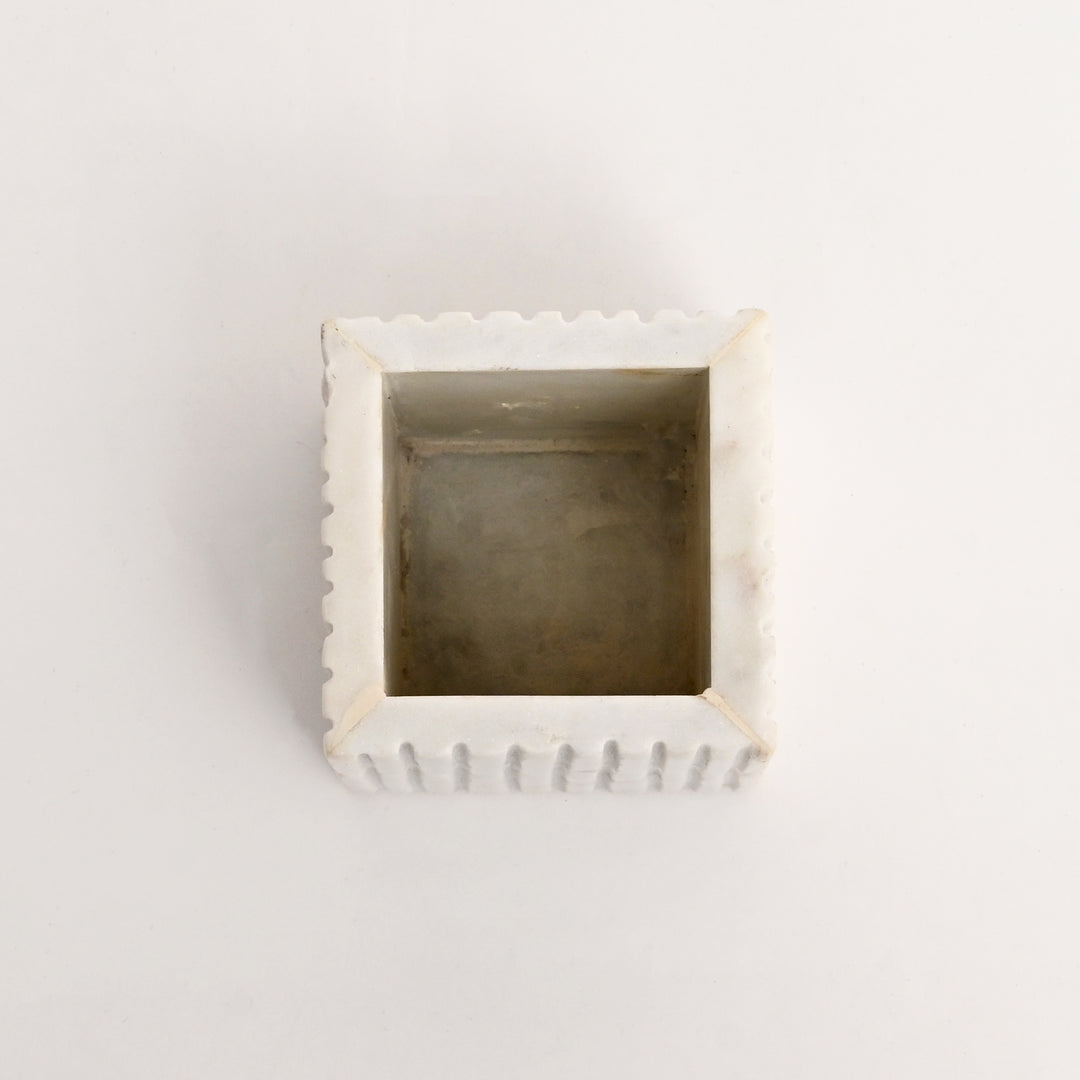 Handcrafted Marble Bathroom Set - Stone Carved & Laser-Engraved Elegance