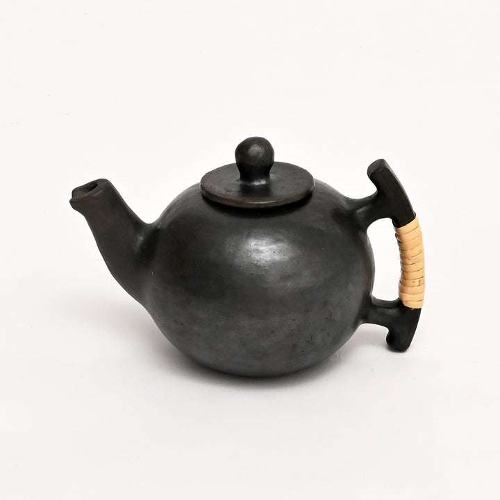 Serpentinite Stone Tea Set with Tray | Natural Clay Teapot Cups Heat Retain