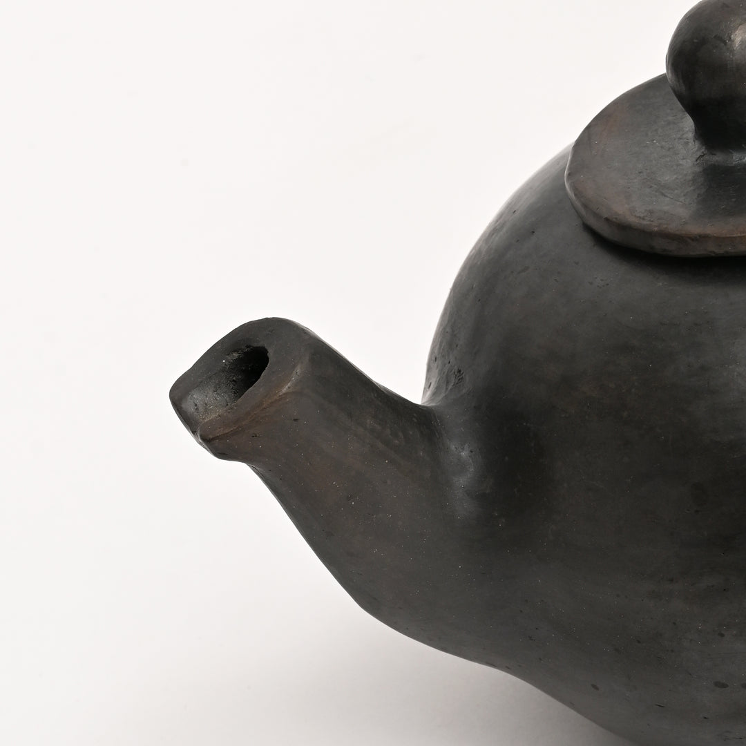 Serpentinite Stone Tea Set with Tray | Natural Clay Teapot Cups Heat Retain