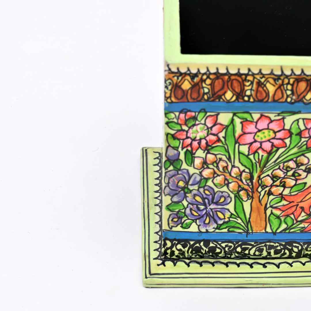 Ecofriendly Paper Pulp Pen Holder | Sustainable Desk Organizer Office