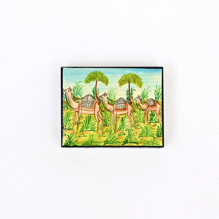 Decorative Hand painted Wood Box-Pack Of 2