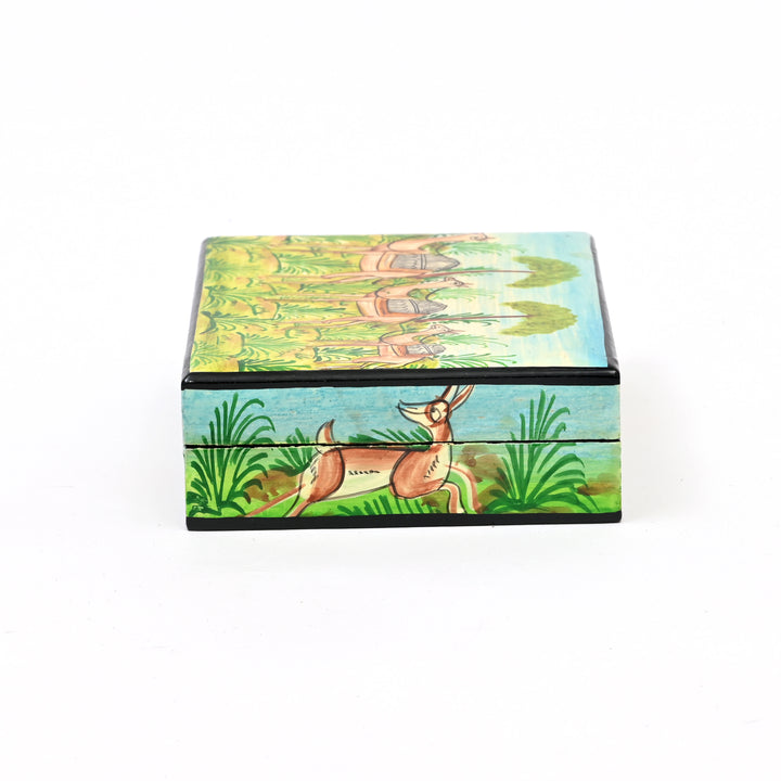 Decorative Hand painted Wood Box-Pack Of 2