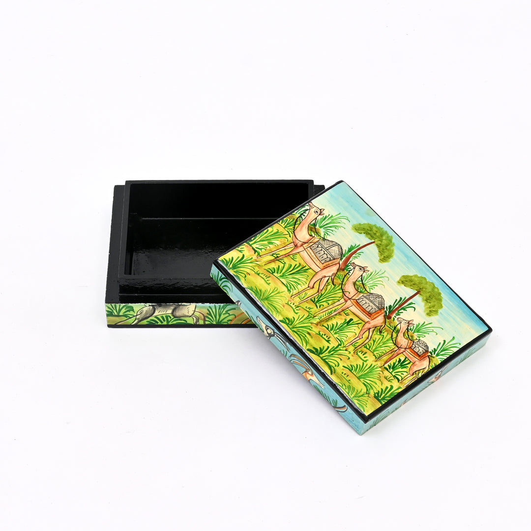 Decorative Hand painted Wood Box-Pack Of 2