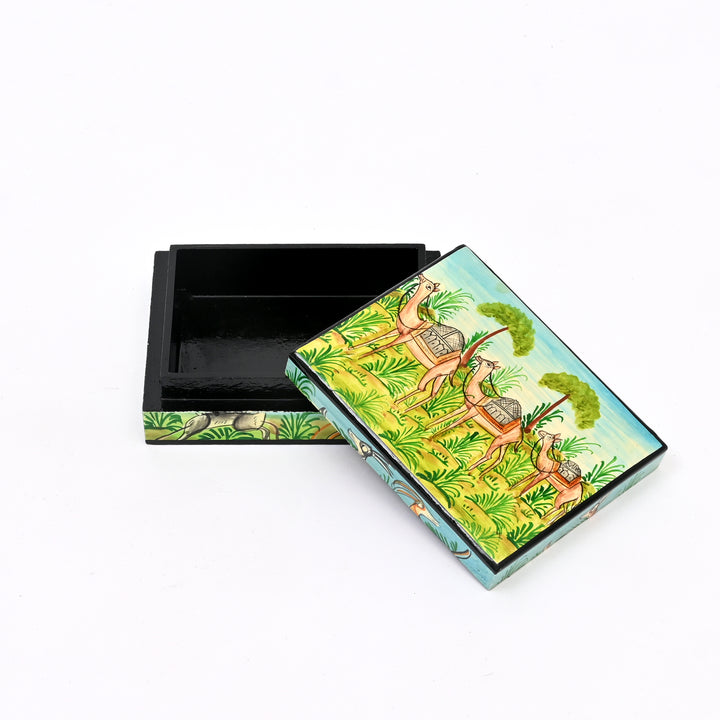 Decorative Hand painted Wood Box-Pack Of 2