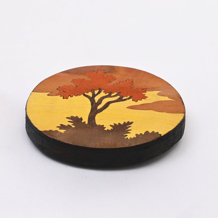 Nature Tree Fridge Magnet | Natural Wood Art