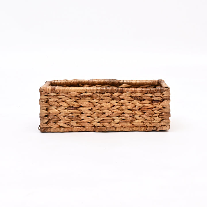 Natural Grass Reed Storage Box | Handwoven Ecofriendly Organizer