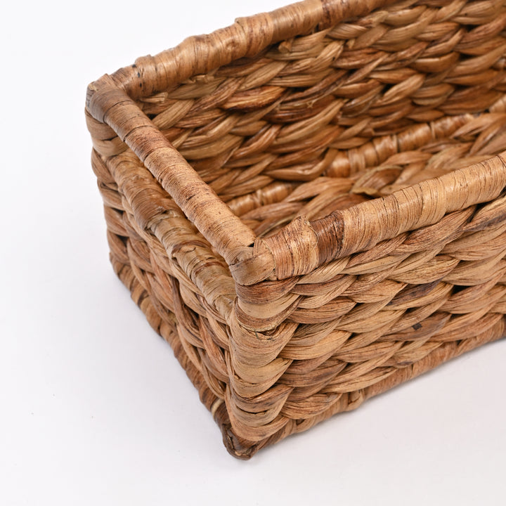 Natural Grass Reed Storage Box | Handwoven Ecofriendly Organizer