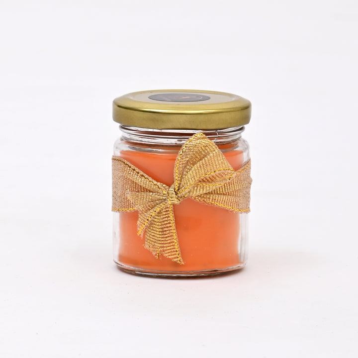 Cozy Harvest Orange Cinnamon Candle | Soy Wax Essential Oil Autumn Spice