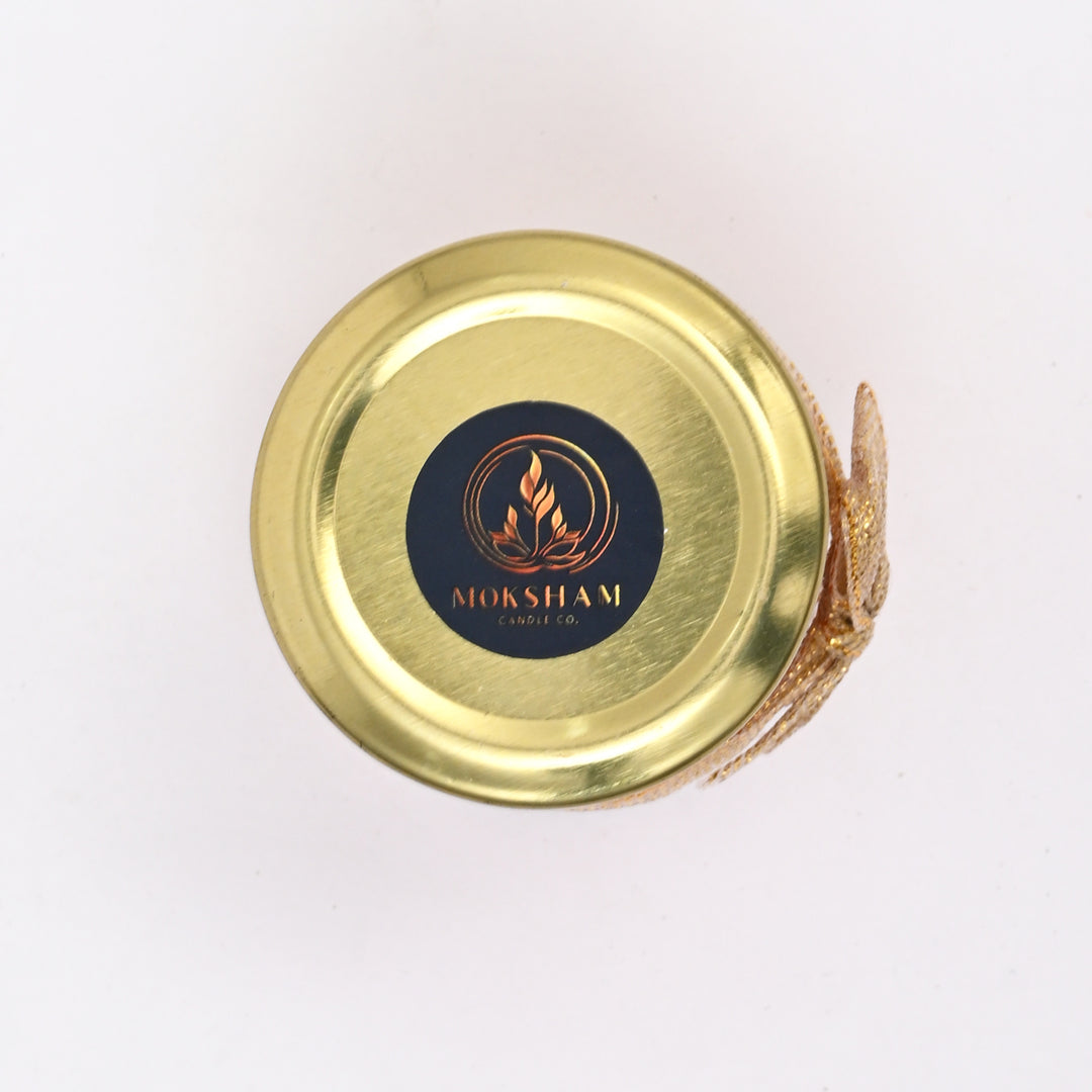 Cozy Harvest Orange Cinnamon Candle | Soy Wax Essential Oil Autumn Spice