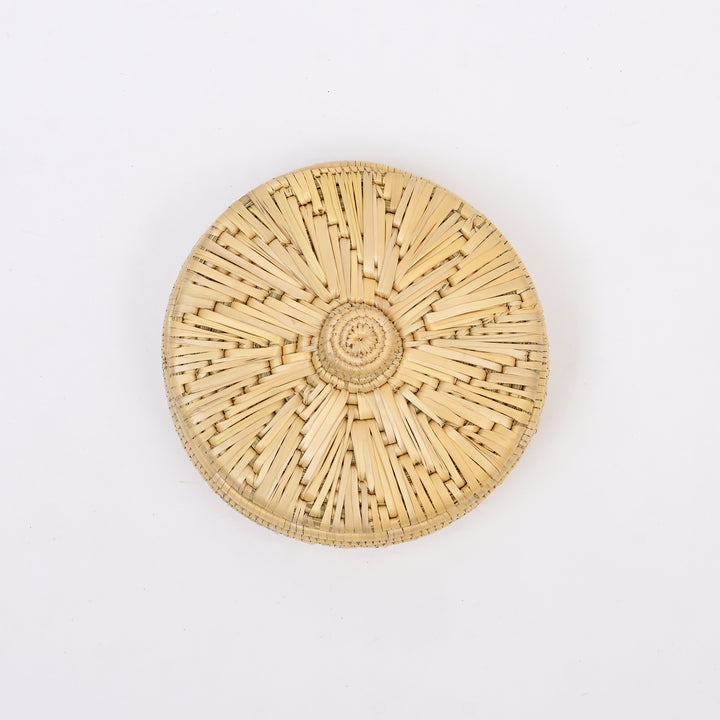 Handwoven Moonj Grass Roti Basket | Natural & Eco-Friendly Kitchen Storage