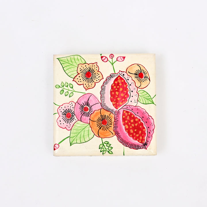 Decorative Hand painted Wood Box-Pack Of 3