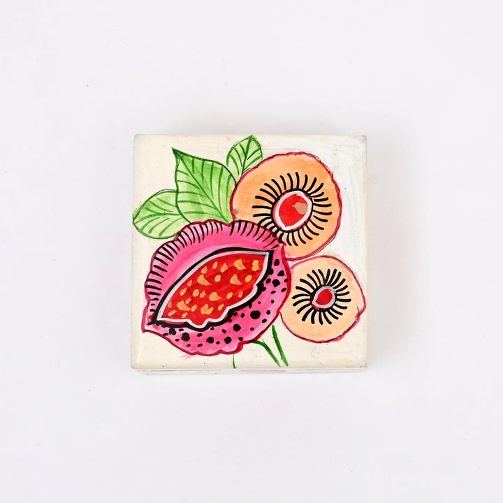 Decorative Hand painted Wood Box-Pack Of 3
