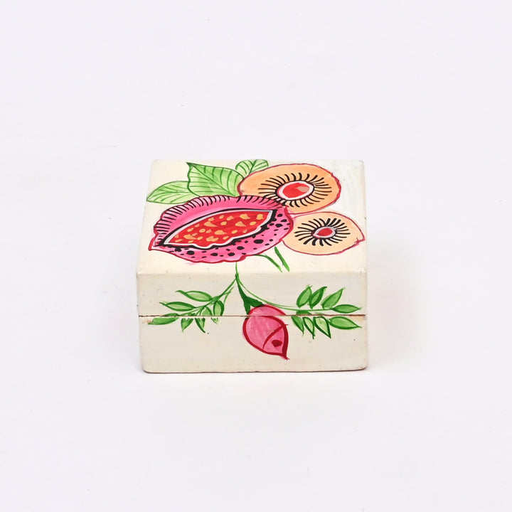 Decorative Hand painted Wood Box-Pack Of 3
