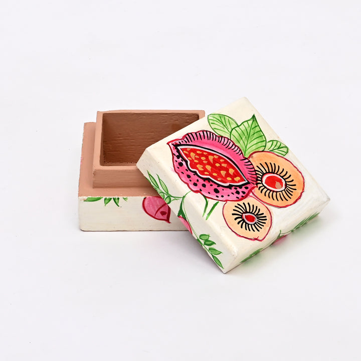 Decorative Hand painted Wood Box-Pack Of 3