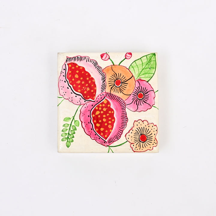 Decorative Hand painted Wood Box-Pack Of 3