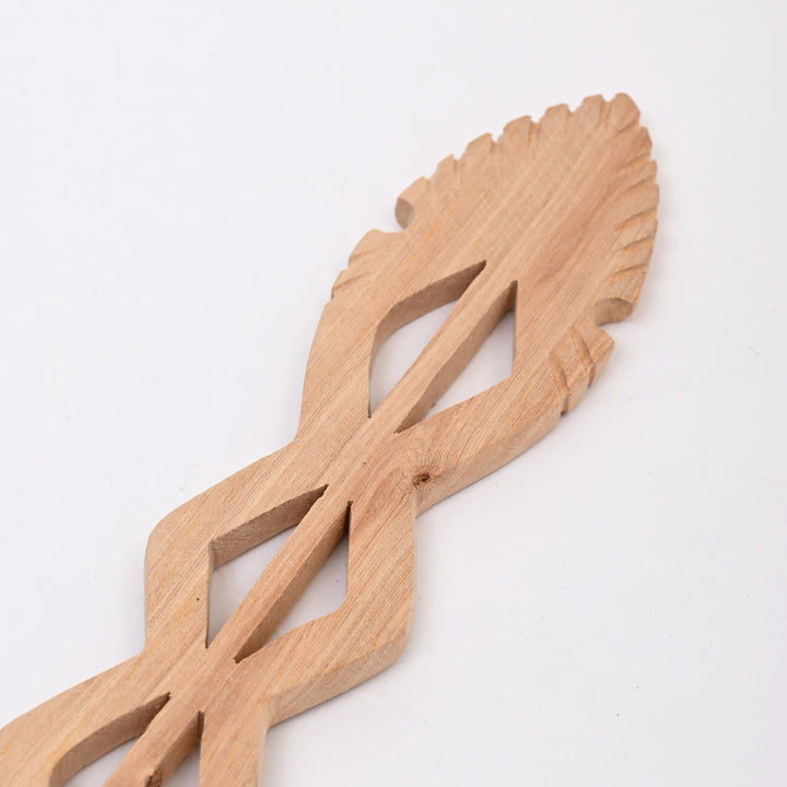 Handmade Wooden Spoon & Fork Set | Traditional Indian Craft Utensils