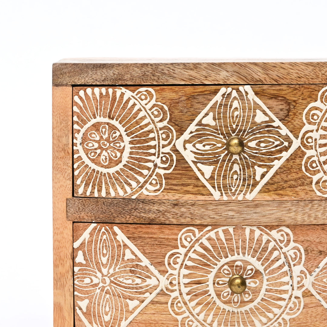 Two-Drawer Chest |  Mango Wood | Storage & Decor