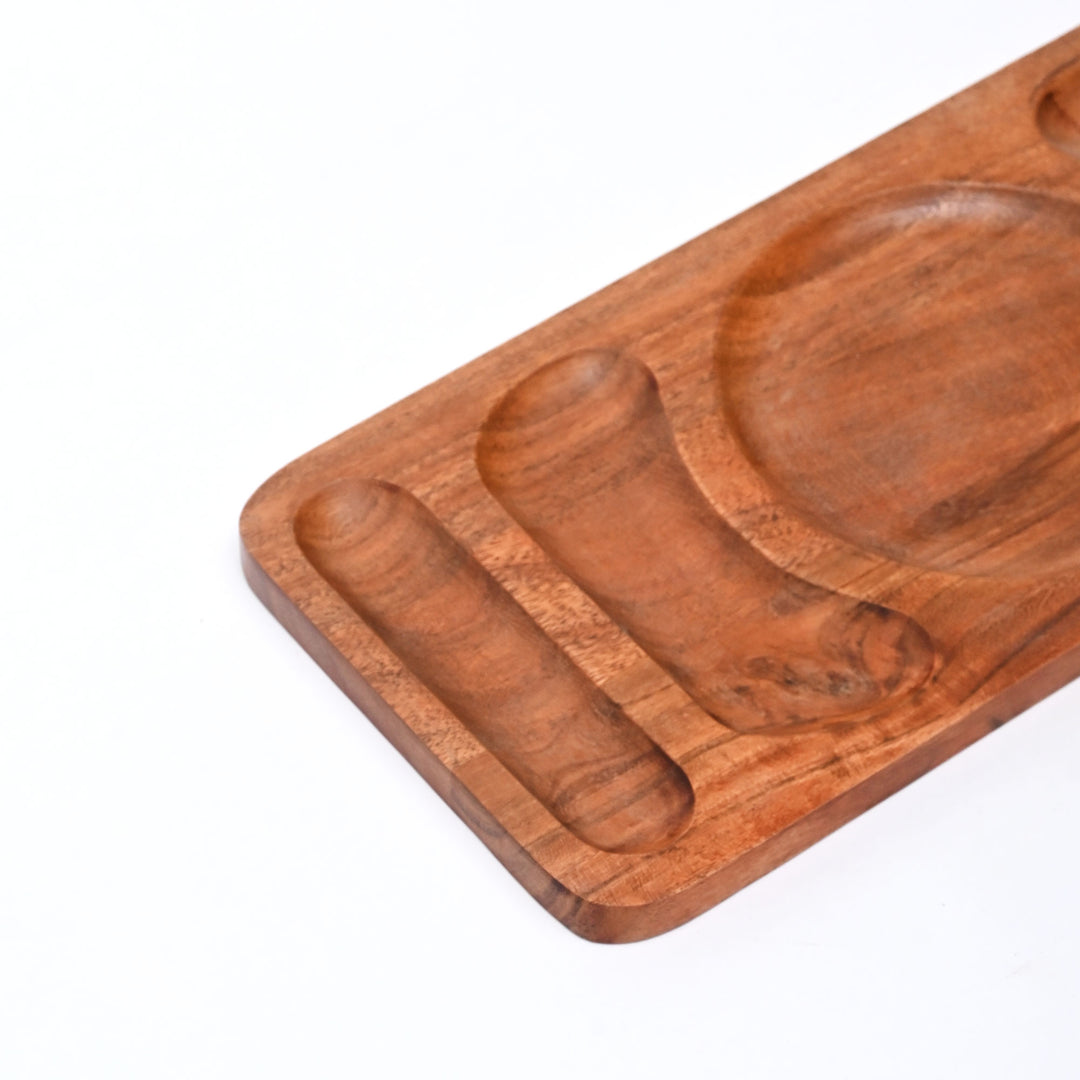 Serving Platter | Mango Wood | Handmade Elegant Serving