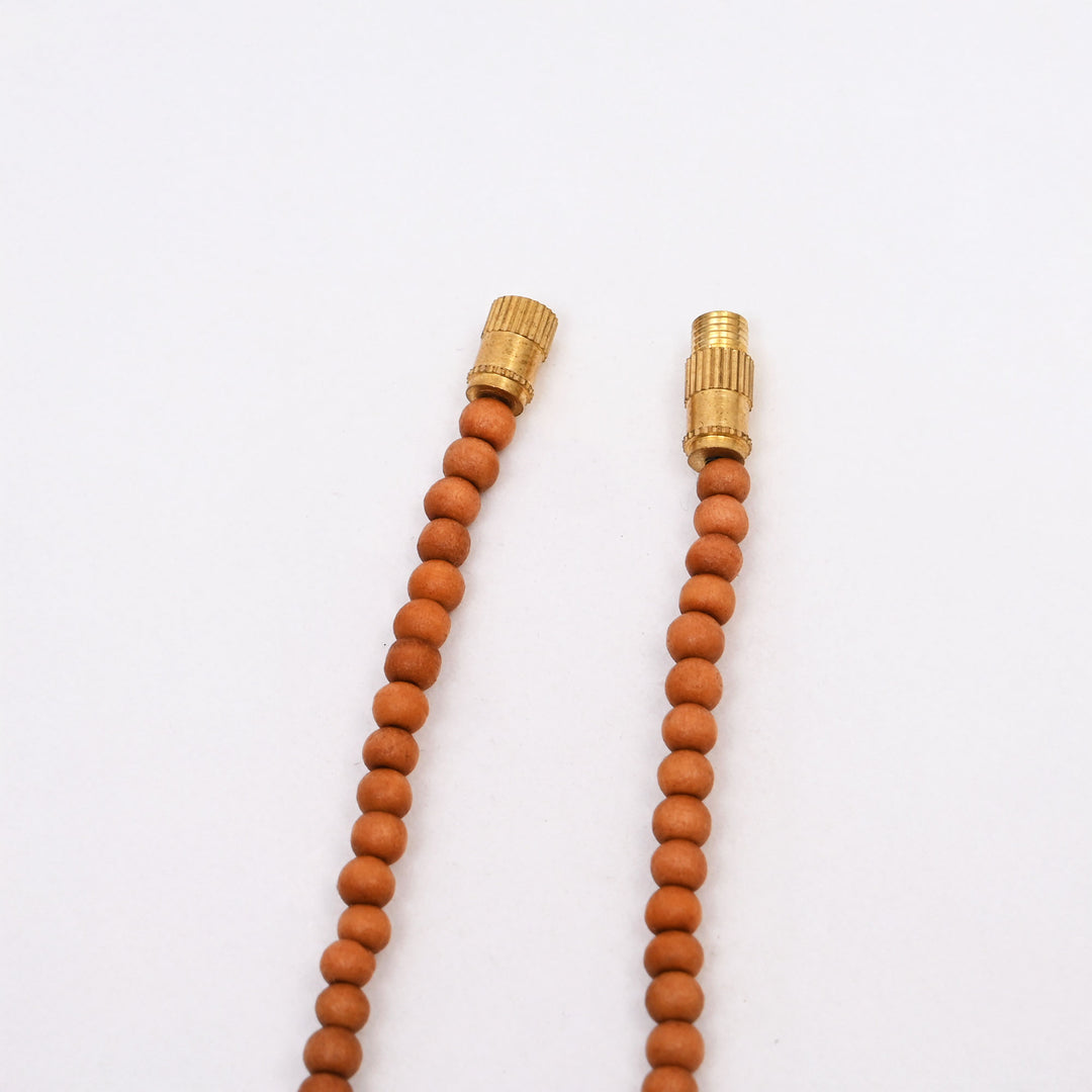 Handcrafted Wooden Sunflower Pendant | Natural Finish