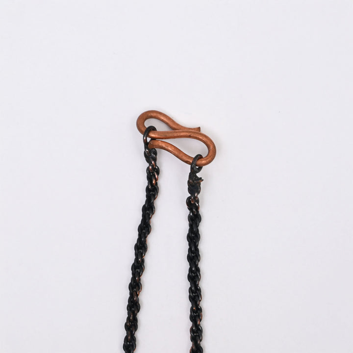 Artisan Pendant Necklace | Copper & Stone