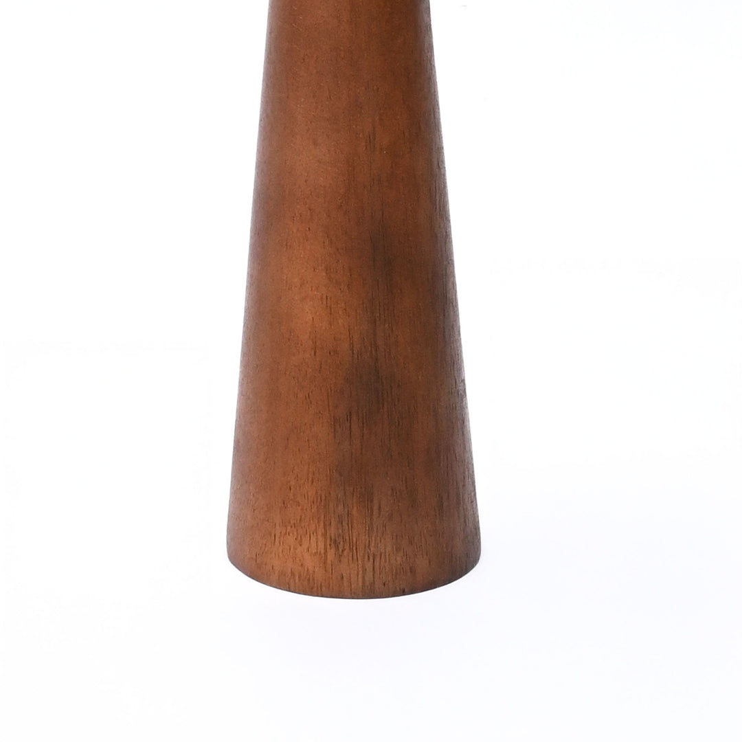 Candle Holder | Natural Finish | Mango Wood | Home Decor
