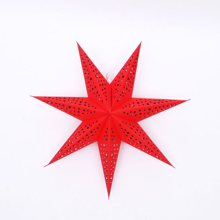 Handmade Paper Star Hanging Ornament | Christmas Ornament | 60 cm