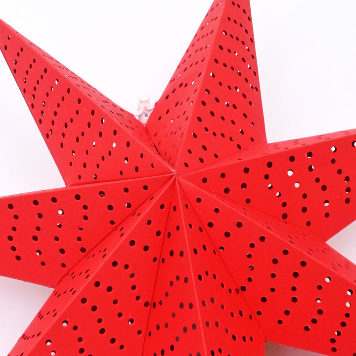 Handmade Paper Star Hanging Ornament | Christmas Hanging Star | 46 cm