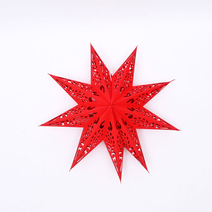 Handmade Paper Star Hanging Ornament | Christmas Decor | 60 cm